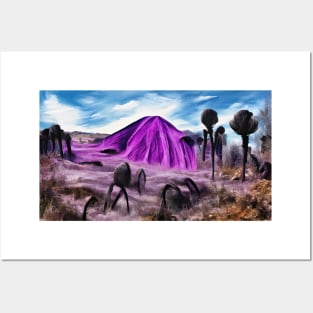 Purple Dune Posters and Art